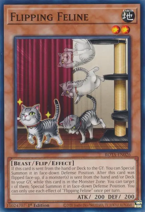 Flipping Feline [Rota-En026] Common 1