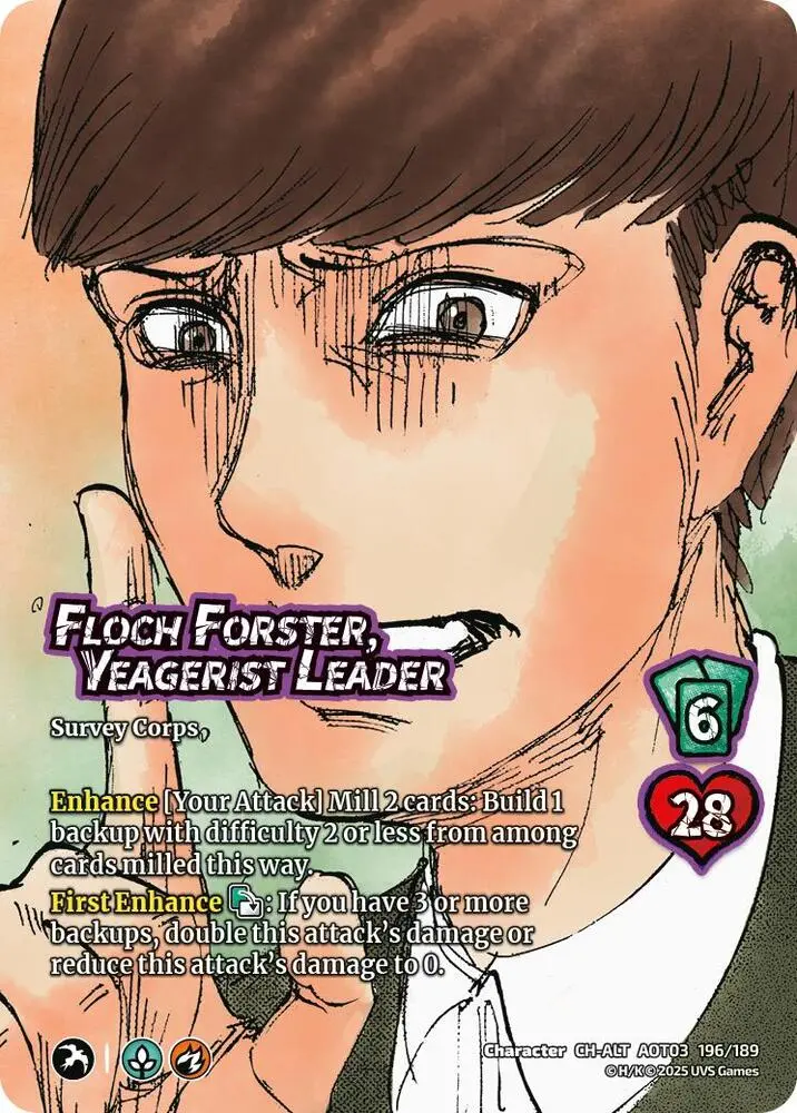 Floch Forster, Yeagerist Leader (Alternate Art) - Foil 1