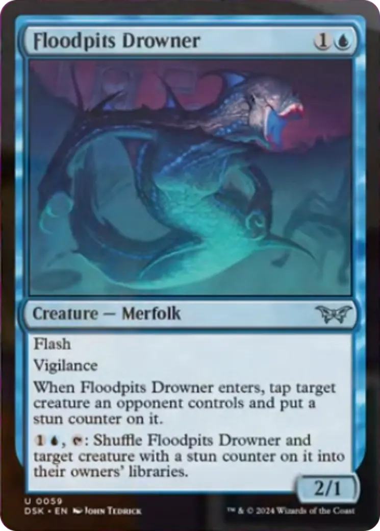 Floodpits Drowner [Duskmourn: House Of Horror] 1