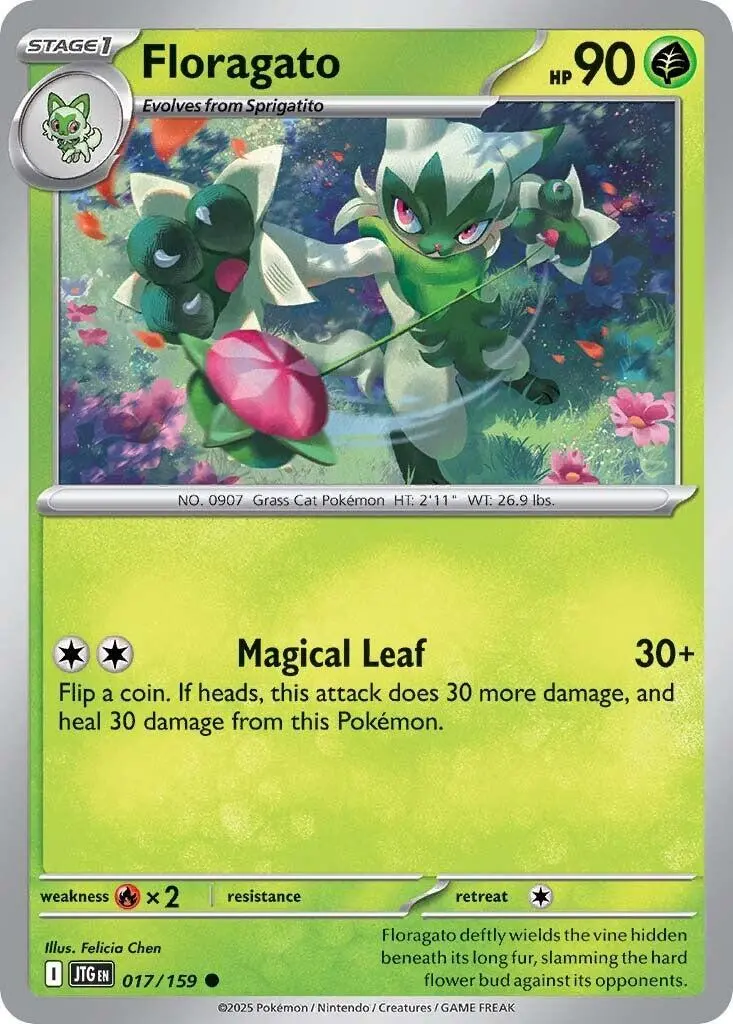 Floragato (017/159) [Scarlet & Violet: Journey Together] 1