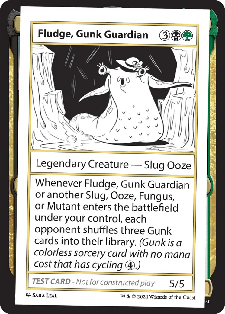 Fludge, Gunk Guardian [Mystery Booster 2 Playtest Cards] 1