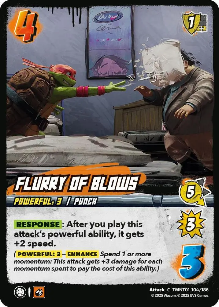 Flurry Of Blows - Teenage Mutant Ninja Turtles (Tmnt) 1