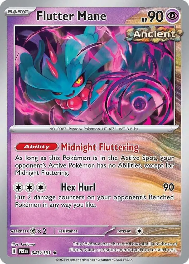 Flutter Mane (043/131) [Scarlet & Violet: Prismatic Evolutions] 1
