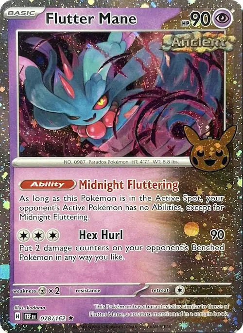 Flutter Mane (078/162) (Cosmos Holo) [Trick Or Trade 2024] 1