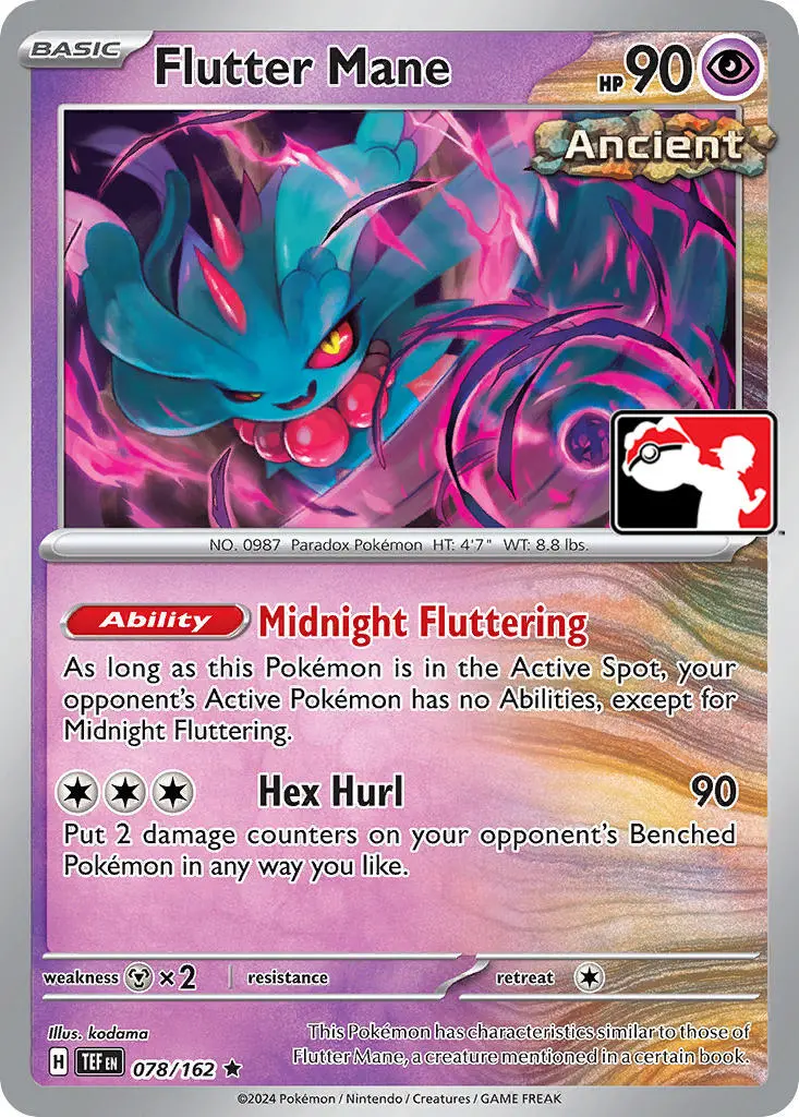 Flutter Mane (078/162) [Prize Pack Series Five] 1