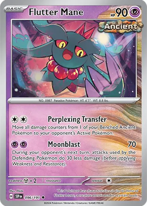 Flutter Mane (096/191) [Scarlet & Violet: Surging Sparks] 1