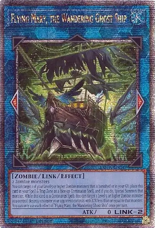 Flying Mary, The Wandering Ghost Ship (Quarter Century Secret Rare) [Rota-En047] Quarter Century Secret Rare 1