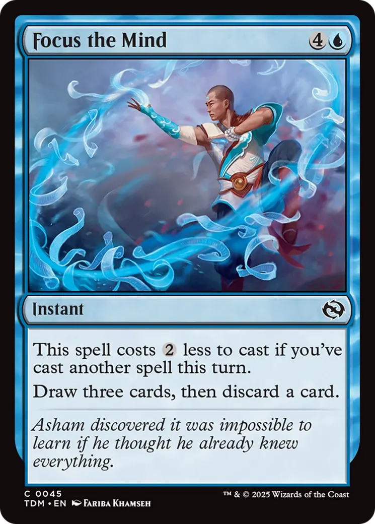 Focus The Mind [Tarkir: Dragonstorm] 1