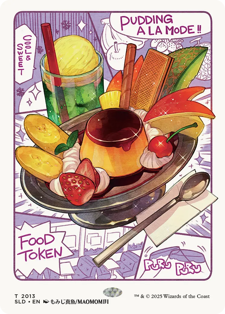 Food Token (2013) (Rainbow Foil) [Secret Lair Drop Series] 1