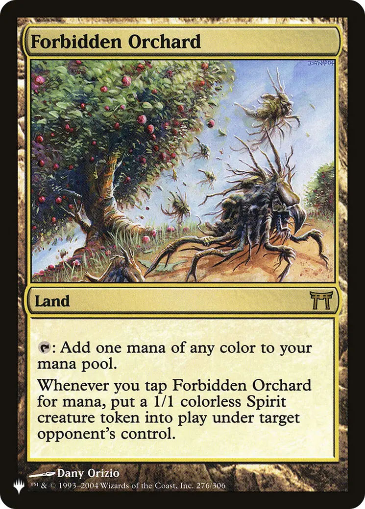 Forbidden Orchard [The List] 1