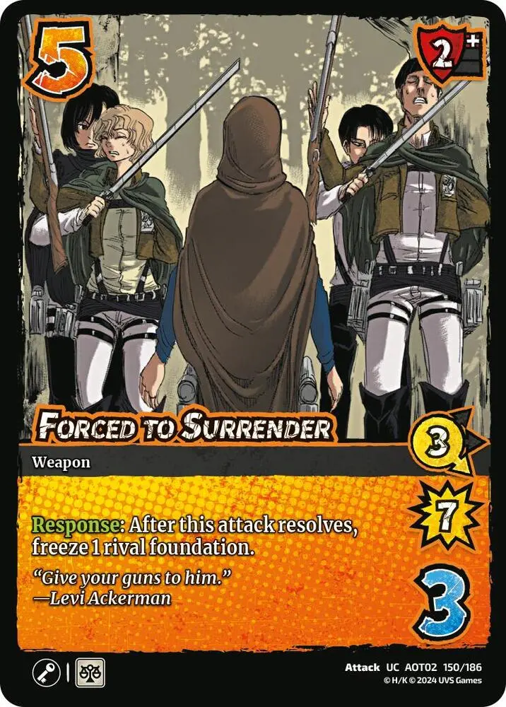 Forced To Surrender - Attack On Titan: Origins Of Power (Aot02) 1