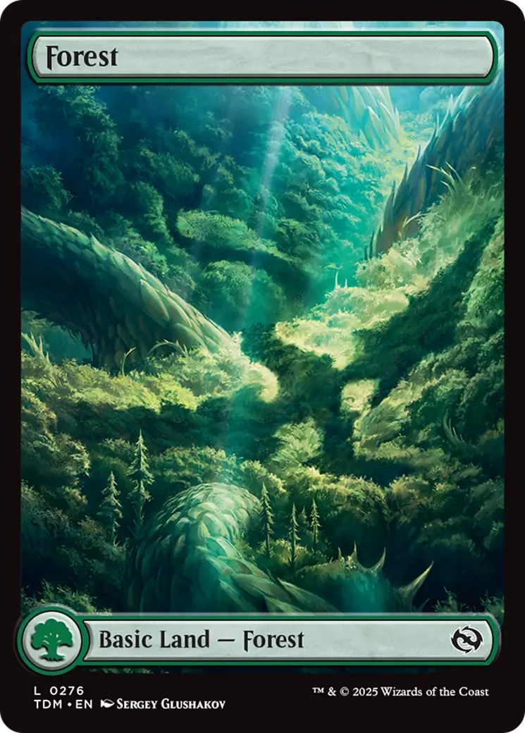 Forest (0276) [Tarkir: Dragonstorm] 1