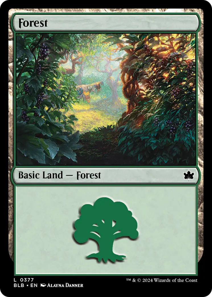 Forest (0377) [Bloomburrow] 1
