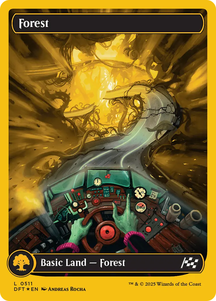 Forest (0511) (First-Place Foil) [Aetherdrift] 1