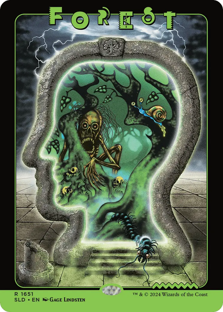 Forest (1651) (Rainbow Foil) [Secret Lair Drop Series] 1