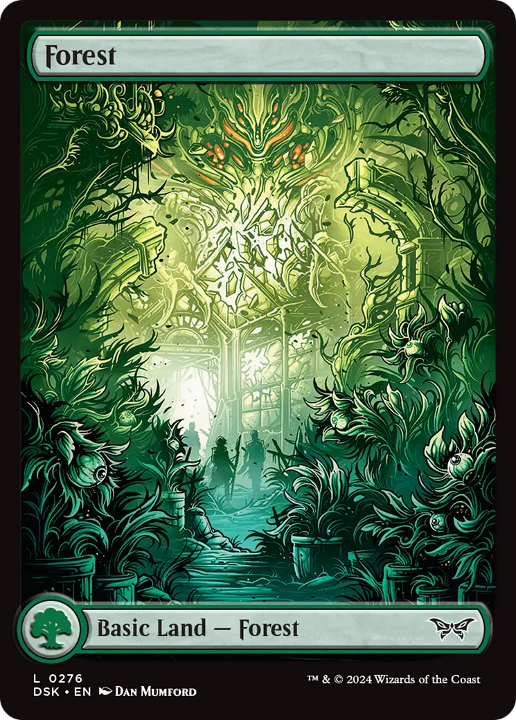 Forest (276) - Full Art [Duskmourn: House Of Horror] 1