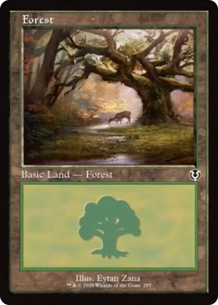Forest (297) (Retro Frame) [Innistrad Remastered] 1