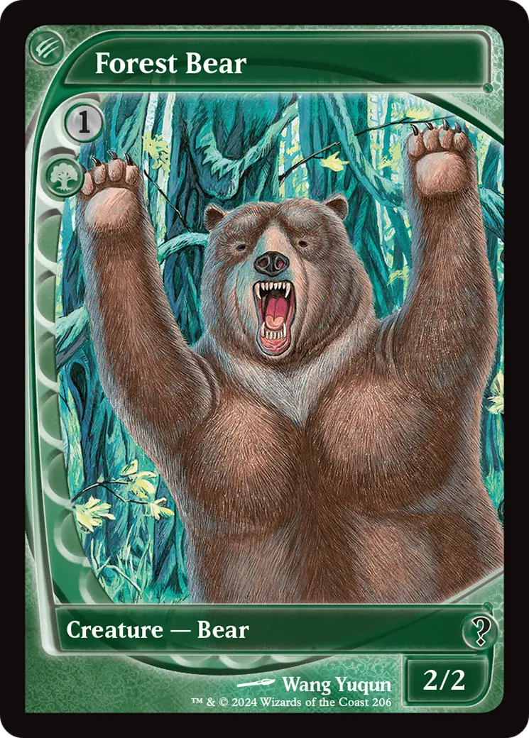 Forest Bear (Future Sight) [Mystery Booster 2] 1