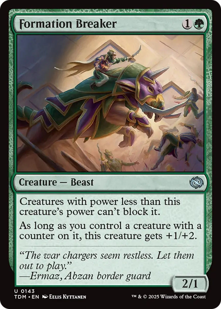 Formation Breaker [Tarkir: Dragonstorm] 1