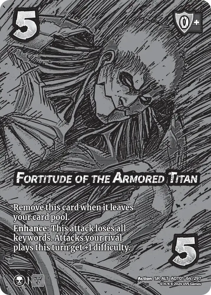 Fortitude Of The Armored Titan - Alternate Art - Foil 1