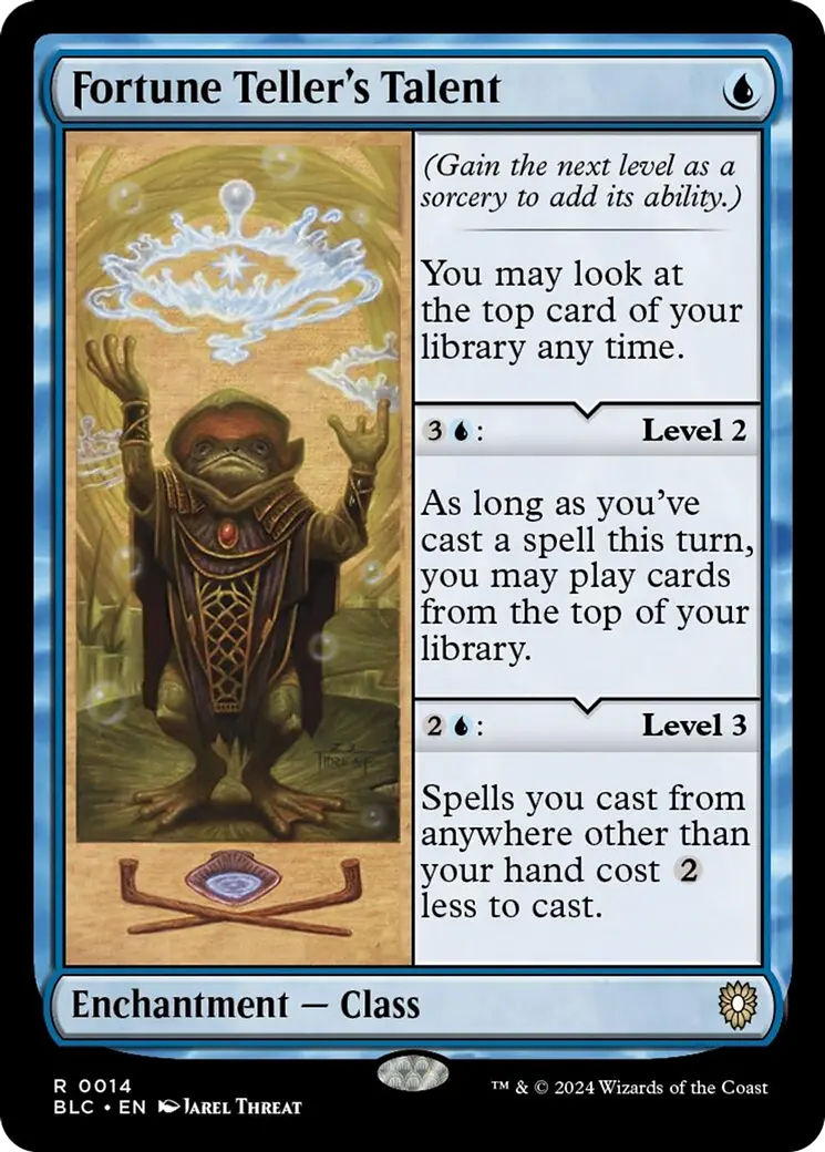Fortune Teller's Talent [Bloomburrow Commander] 1