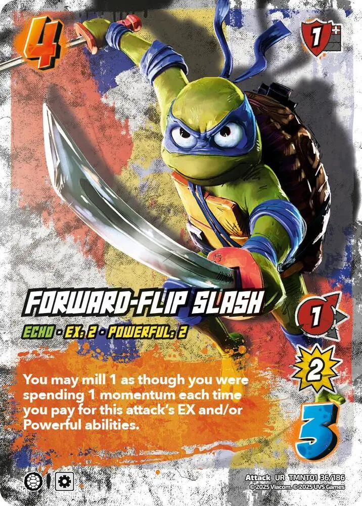 Forward-Flip Slash - Teenage Mutant Ninja Turtles (Tmnt) 1