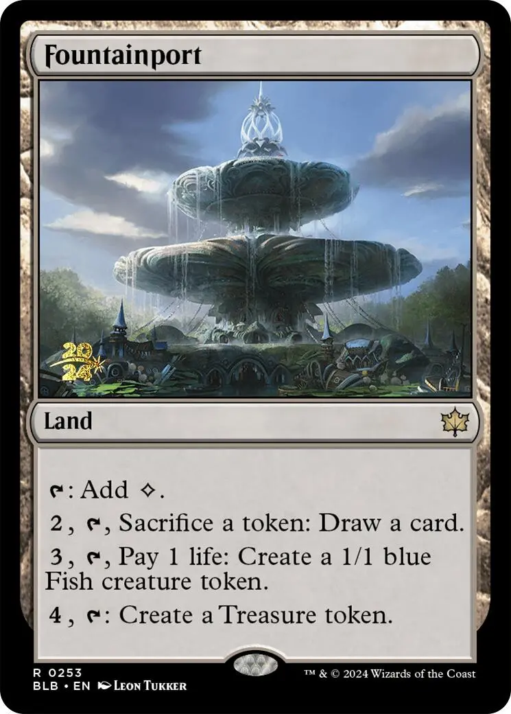 Fountainport [Bloomburrow Prerelease Promos] 1