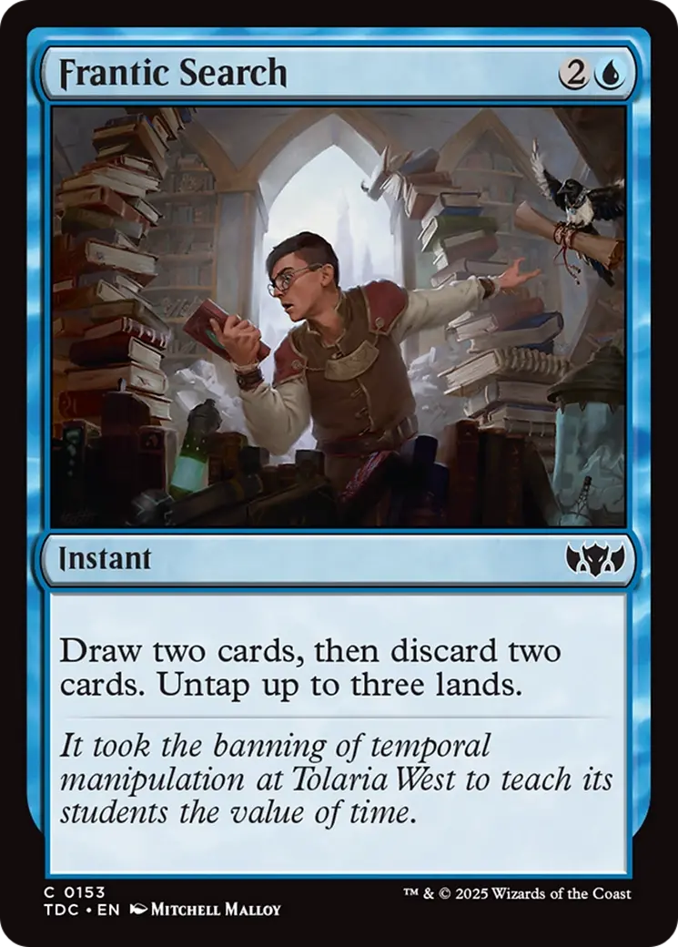 Frantic Search [Tarkir: Dragonstorm Commander] 1