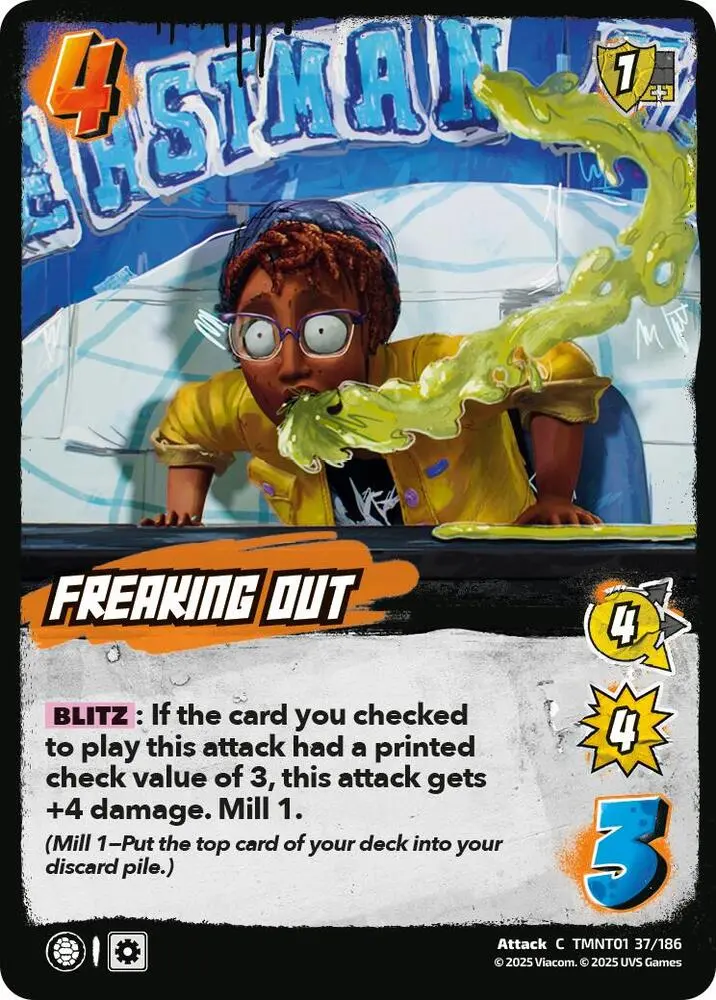 Freaking Out - Teenage Mutant Ninja Turtles (Tmnt) 1