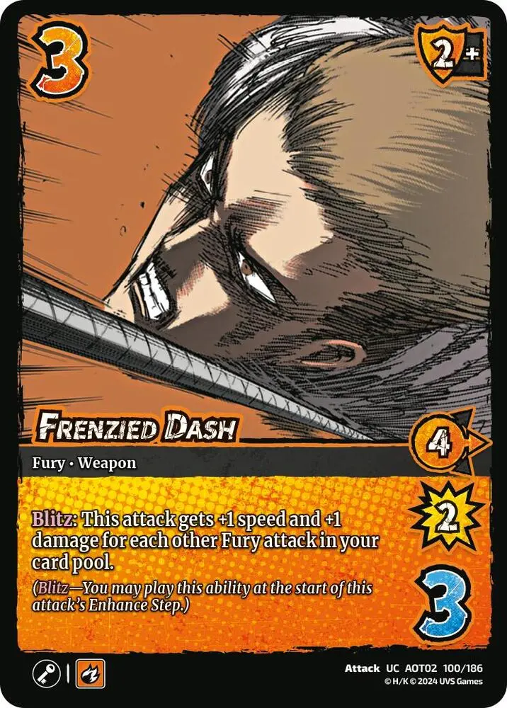 Frenzied Dash - Attack On Titan: Origins Of Power (Aot02) 1