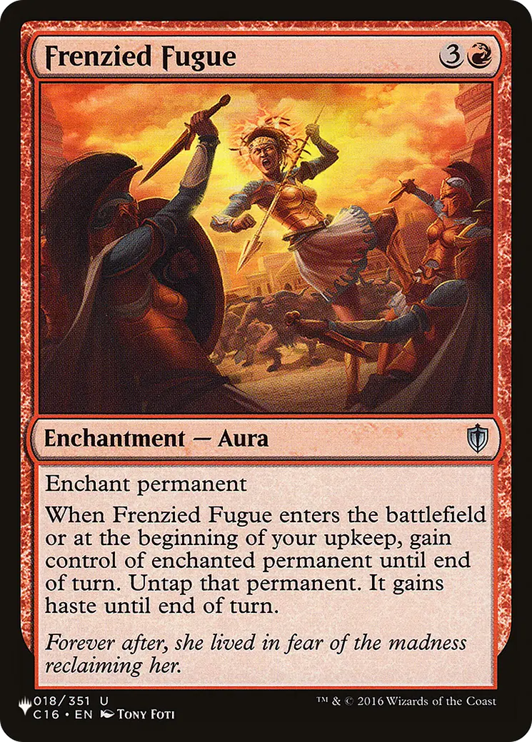 Frenzied Fugue [The List] 1