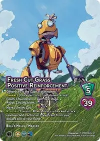 Fresh Cut Grass Positive Reinforcement 1