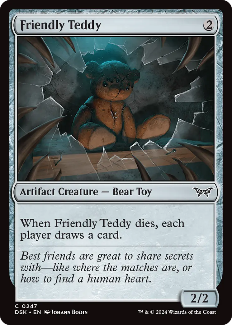 Friendly Teddy [Duskmourn: House Of Horror] 1