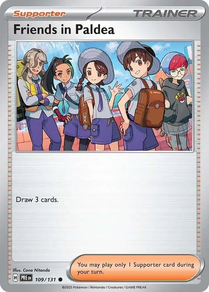 Friends In Paldea (109/131) [Scarlet & Violet: Prismatic Evolutions] 1
