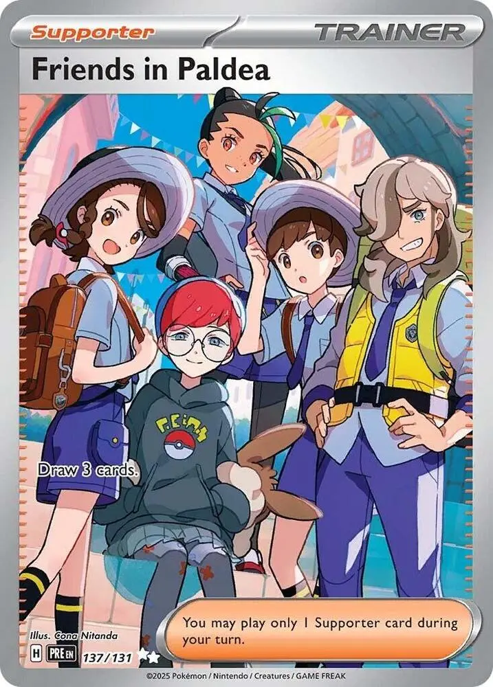 Friends In Paldea (137/131) [Scarlet & Violet: Prismatic Evolutions] 1