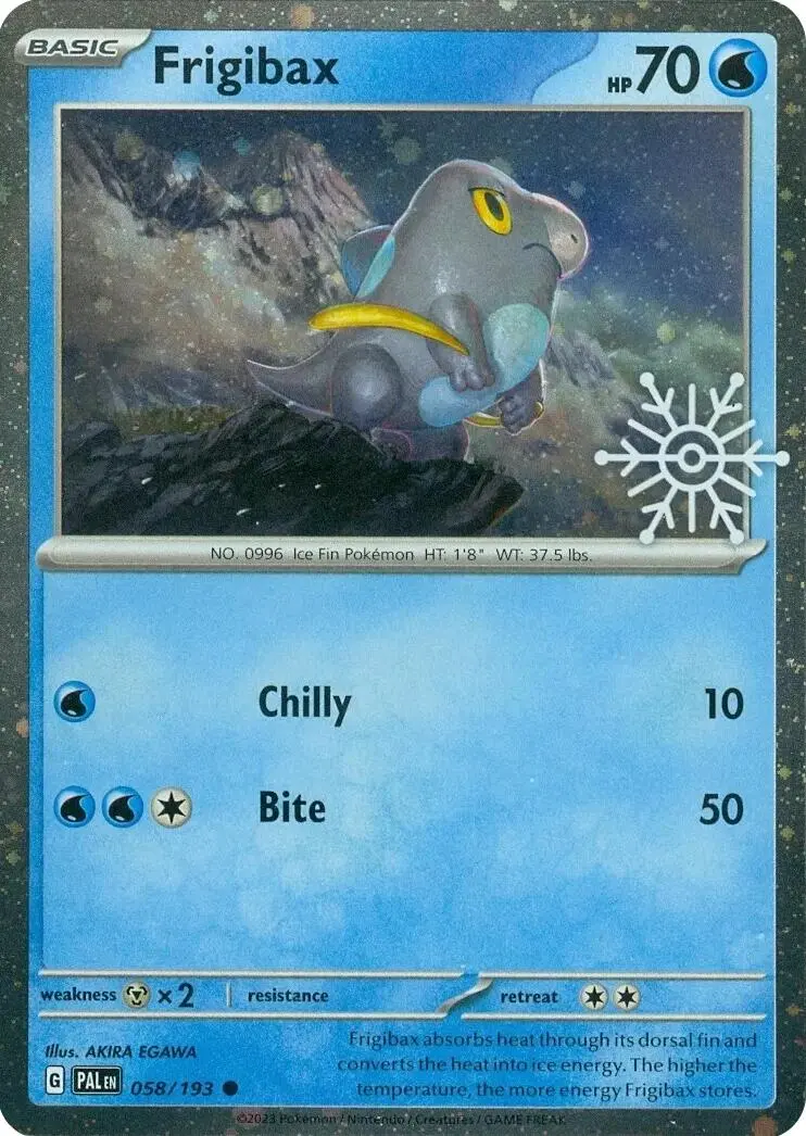 Frigibax (058/193) (Holiday Calendar) [Miscellaneous Cards] 1