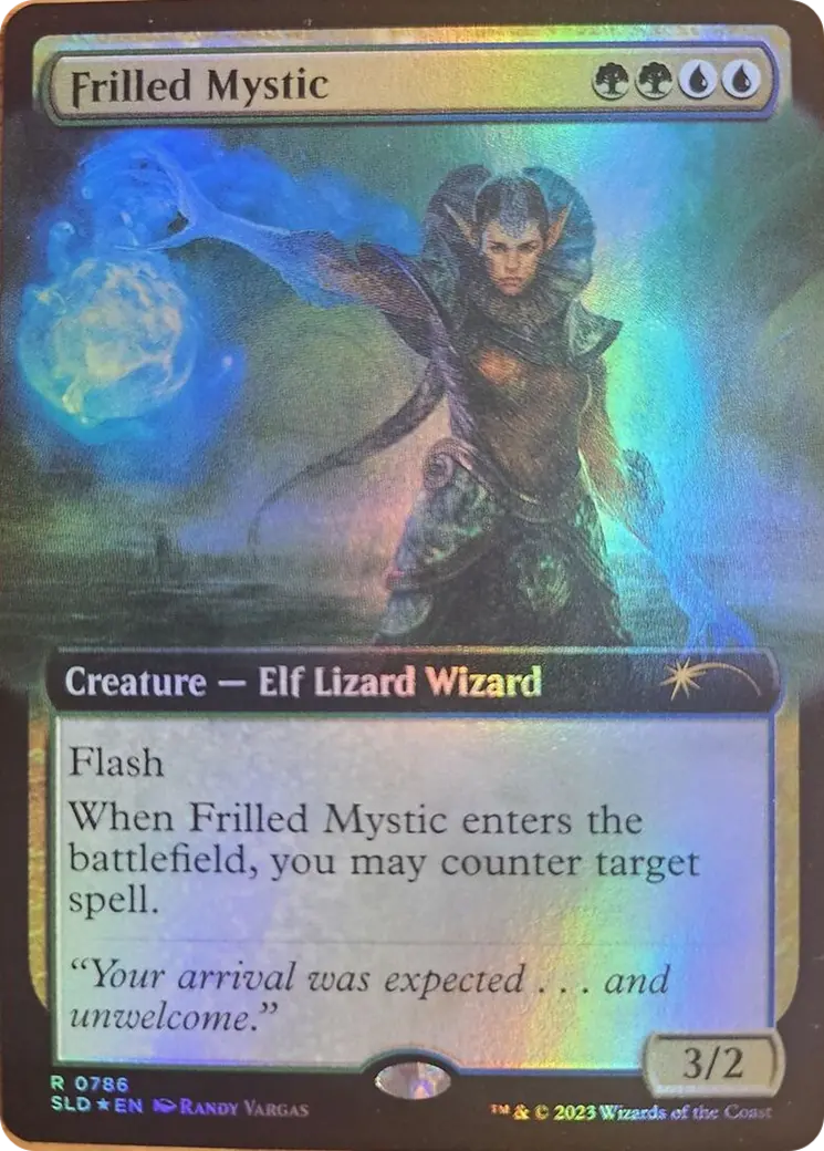 Frilled Mystic (Extended Art) [Secret Lair Drop Series] 1