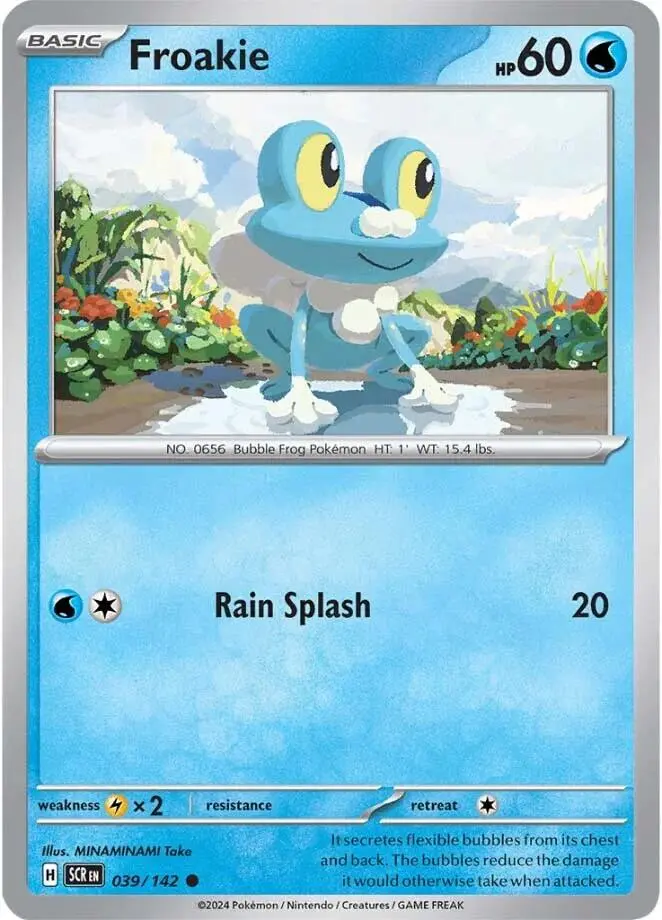 Froakie (039/142) [Scarlet & Violet: Stellar Crown] 1