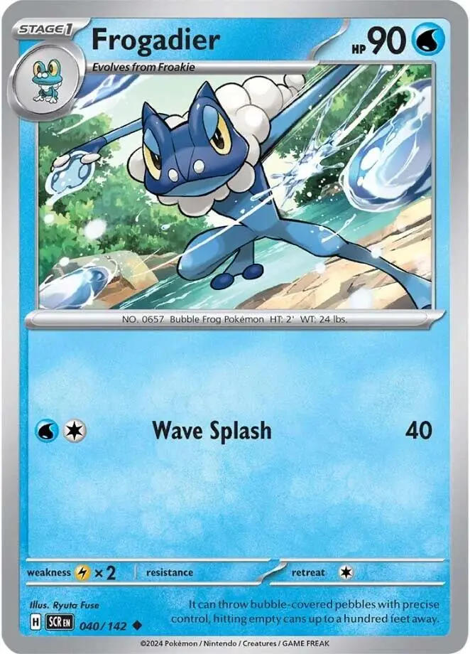 Frogadier (040/142) [Scarlet & Violet: Stellar Crown] 1