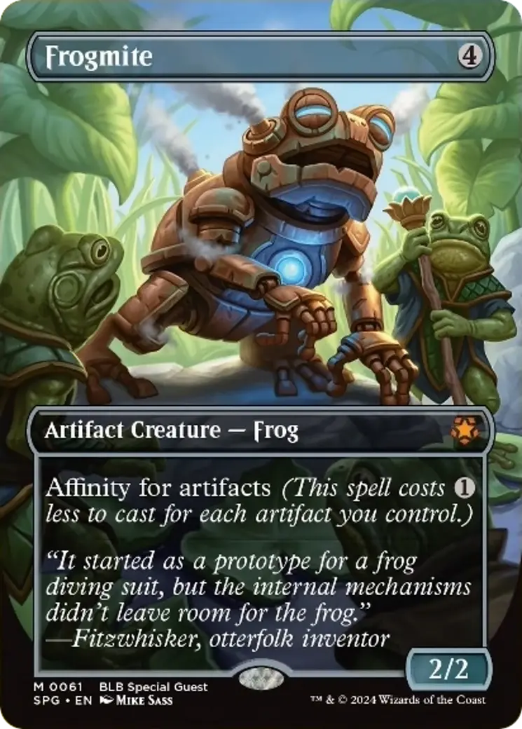 Frogmite (Borderless) [Bloomburrow Special Guests] 1