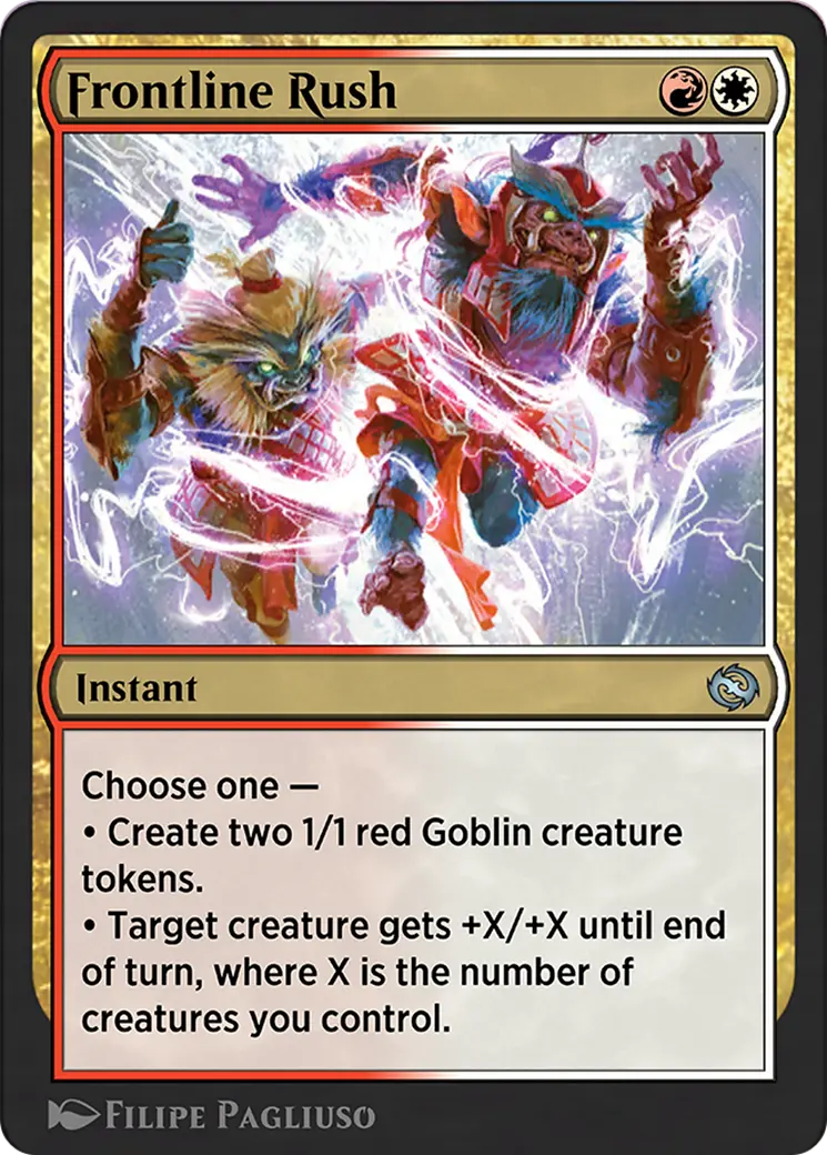 Frontline Rush [Tarkir: Dragonstorm] 1