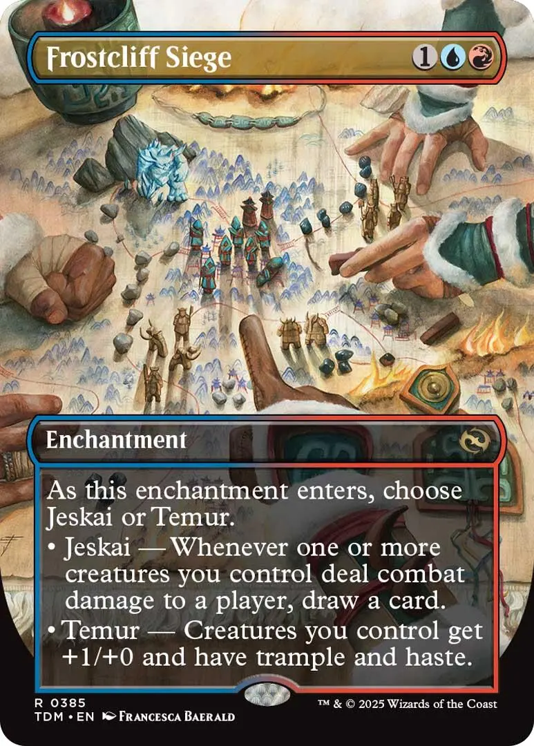 Frostcliff Siege (Borderless) [Tarkir: Dragonstorm] 1