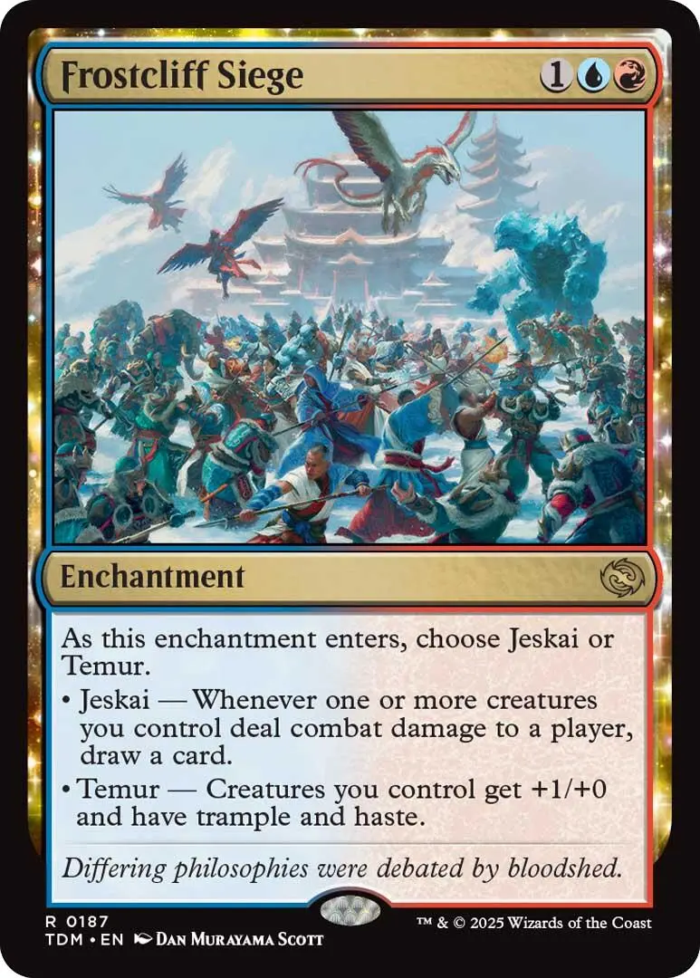 Frostcliff Siege [Tarkir: Dragonstorm] 1
