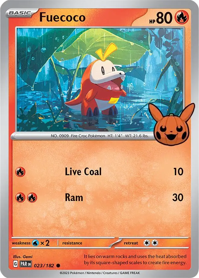 Fuecoco (023/182) [Trick Or Trade 2024] 1