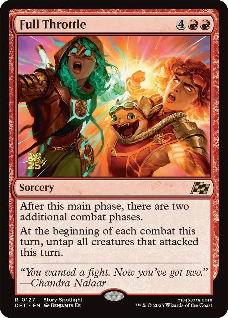 Full Throttle [Aetherdrift Prerelease Promos] 1