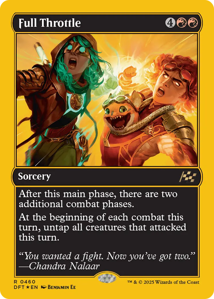 Full Throttle (First-Place Foil) [Aetherdrift] 1