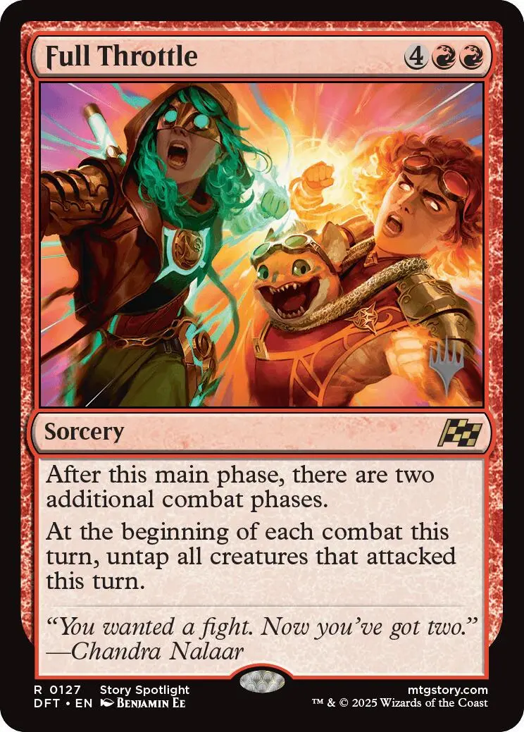 Full Throttle (Promo Pack) [Aetherdrift Promos] 1