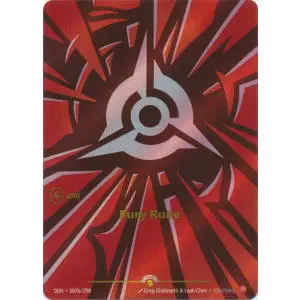 Fury Rune - Riftbound Organized Play Promotional Cards (Opp) 1