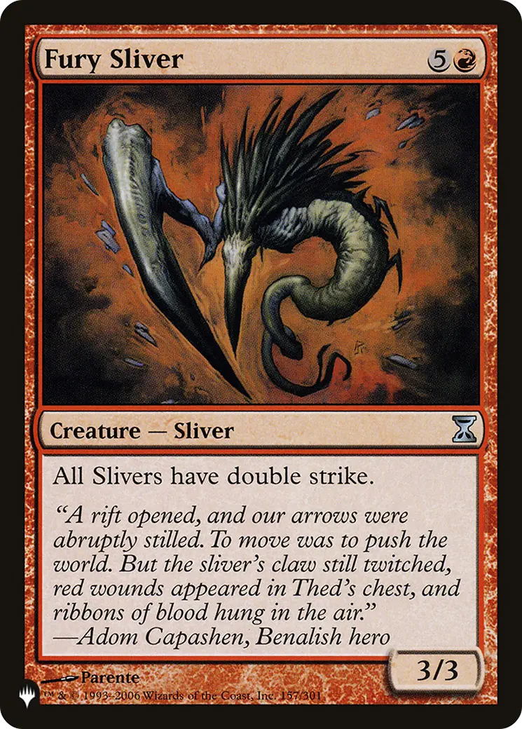 Fury Sliver [The List] 1