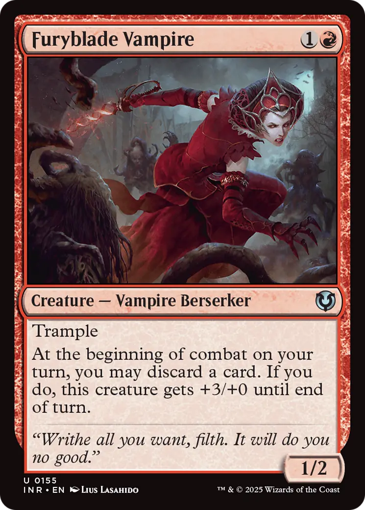 Furyblade Vampire [Innistrad Remastered] 1